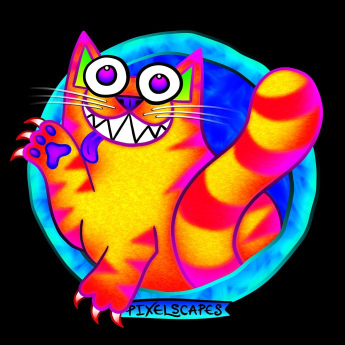 Cat Token Art | Jen's Pixelscapes
